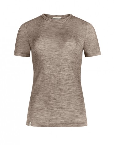 S/S t-shirt dames in 100%...