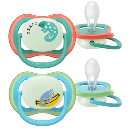 Philips Avent, 80 % d’origine végétale, Ultra Air Nighttime, Taille 2 (6-18 mois)