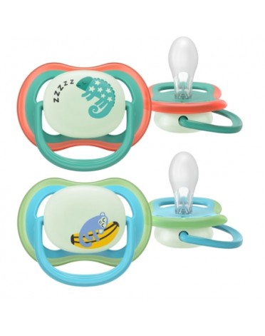 Philips Avent, 80 % d’origine végétale, Ultra Air Nighttime, Taille 2 (6-18 mois)