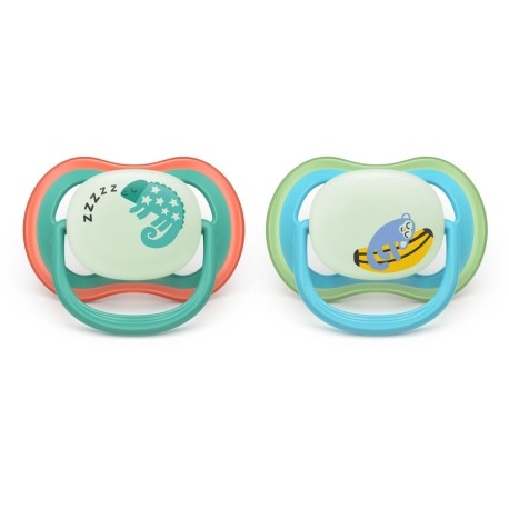 Philips Avent, 80 % d’origine végétale, Ultra Air Nighttime, Taille 2 (6-18 mois)