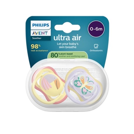 Philips Avent, 80% Plantaardig, Ultra Air, Maat 1 (0–6 mnd)