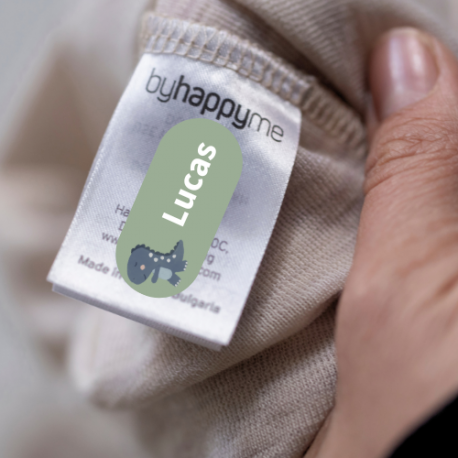 Naamstickers voor kleding, mini