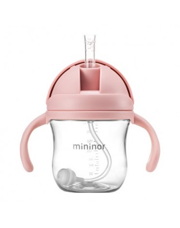 MININOR, Fles met rietje - lekvrij, 220 ml,