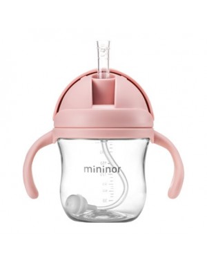 MININOR, Fles met rietje - lekvrij, 220 ml,