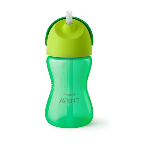 Philips Avent,  Beker met buigzaam rietje, Groen , Leeftijd 12m+