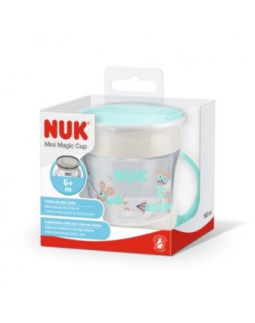NUK  Mini Magic Cup, Tasse, White, 6+m