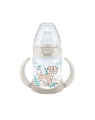 NUK First Choice+ Learner Bottle, Biberon, 150 ml, Lion King