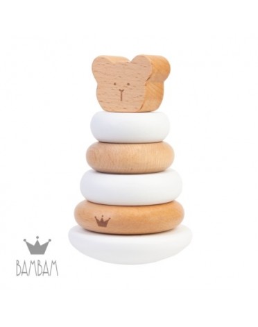 BAMBAM Stapeltoren Met Ringen