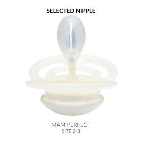 MAM Perfect,  Size 2 (6-16m), Anatomique - Silicone