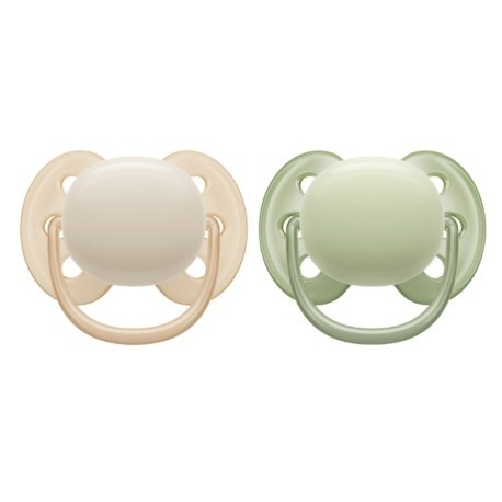 Philips Avent Ultra Soft, Taille 1 (0-6 mois), Anatomique - Silicone