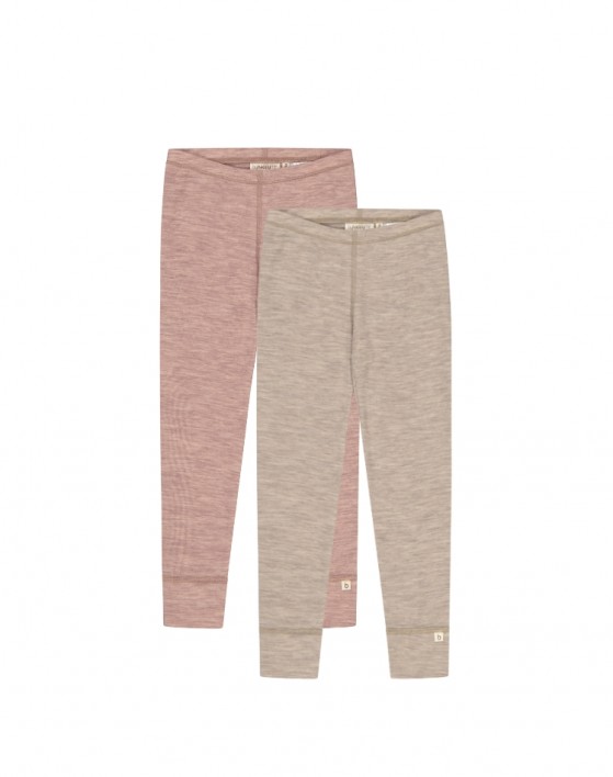 Leggings aus 100% Merinowolle, OEKO-TEX®, 2er-pack