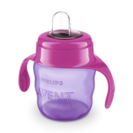 Philips Avent, Becher mit Trinkschnabel , Lila/Rosa, Ab 6 Mon.