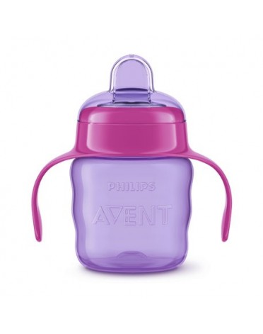 Philips Avent, Becher mit Trinkschnabel , Lila/Rosa, Ab 6 Mon.