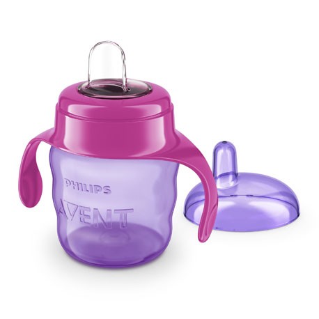 Philips Avent, Becher mit Trinkschnabel , Lila/Rosa, Ab 6 Mon.