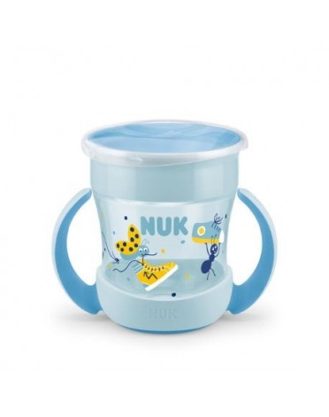 NUK  Mini Magic Cup, Trinkbecher, Hellblau,  Ab 6 Mon.
