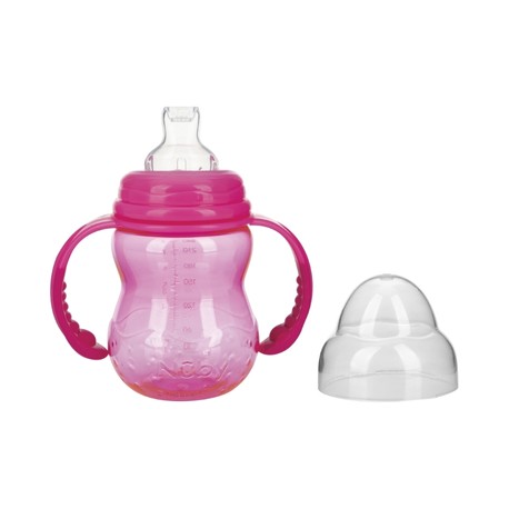 Nüby, Trainingsflasche, 6+ Monate, Pink