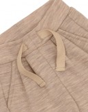 Schnürbare Bundhose aus 100% Merinowolle für Baby, 2er-Pack