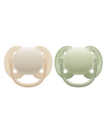 PHILIPS AVENT Ultra Soft - 2er Pack, Gr. 1 (0-6 Mon.), Symmetrisch - Silikon