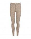 Leggings til dame i 100% merino uld, 1x1 rib