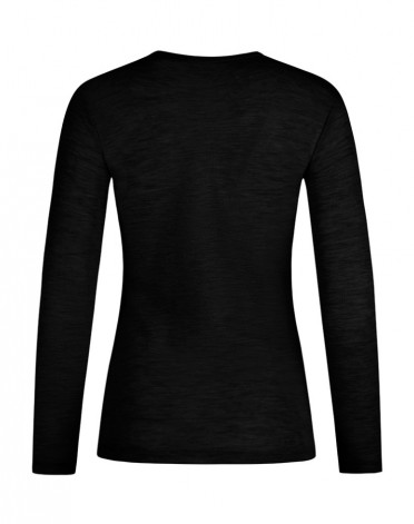 Langærmet t-shirt til dame...