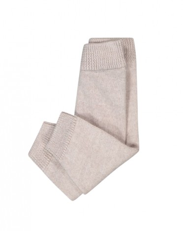 Knitted pants i strik, 100%...