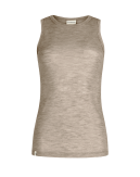 Tank Top til dame i 100% merino uld, 1x1 rib