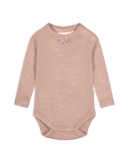 Body i 1x1 rib med knapper i 100% merino uld, OEKO-TEX®