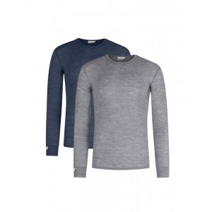 Langærmet t-shirt til herre...