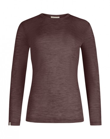Langærmet t-shirt til dame...