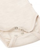 Body i 1x1 rib med knapper i 100% merino uld, OEKO-TEX®