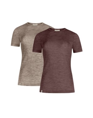 Kortærmet T-shirt til dame...