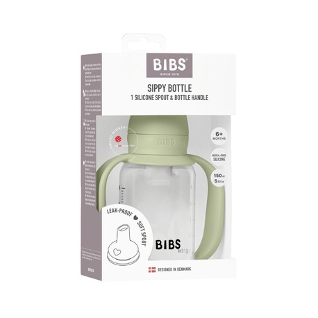 BIBS Sutteflaske med Hank, 150 ml