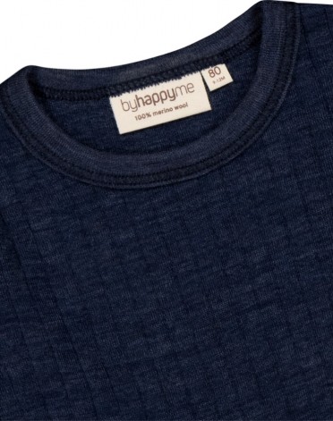 Langærmet t-shirt i 100%...