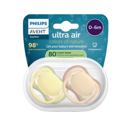 Philips Avent, 80 % Plantebaseret, Ultra Air, Str. 1 (0–6 mdr.)