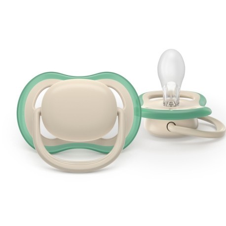 PHILIPS AVENT Ultra Air, Str. 2 (6-18 mdr.) , Symmetrisk - Silikone, Sutter med navn , 5-pak