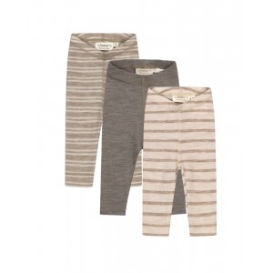 Leggins i 100% merino uld...