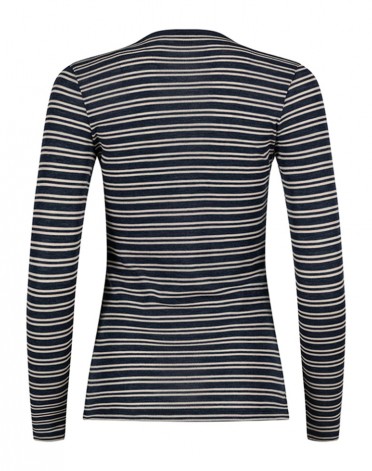 Langærmet t-shirt til dame...