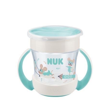 NUK  Mini Magic Cup, Drikkekop, Hvid,  6+m