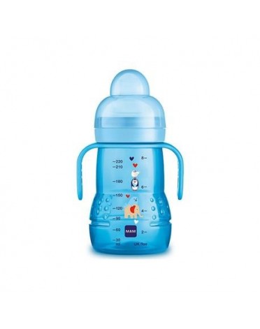 MAM,  Trainer, 220 ml., Blue