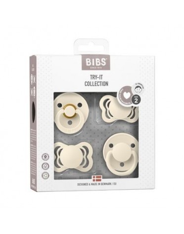 Bibs Try-it-collection, Str. 2 (6+ mdr.), Ivory