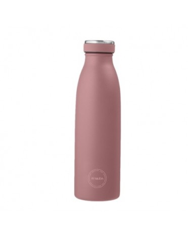 Aya&Ida, Drinking Bottle, Drikkeflaske med låg, 500 ml, Ash Rose