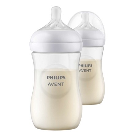 Philips Avent, Natural Response sutteflaske, 260 ml, 2-pak, Str. 1+ mdr.