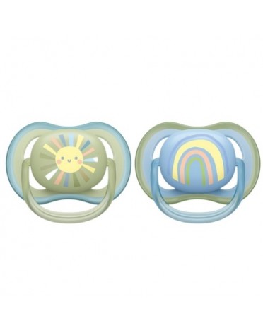 PHILIPS AVENT Ultra Air, Str. 1 (0-6 mdr.), Symmetrisk - Silikone