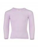 Bluse i uld/silke