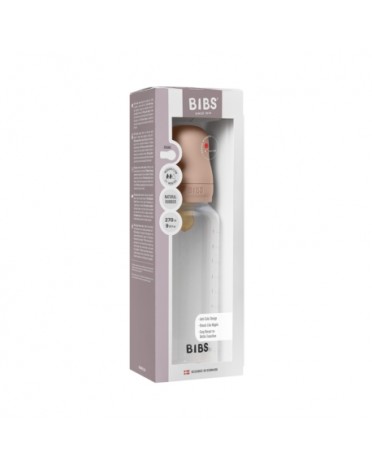 BIBS Baby Bottle, Sutteflaske - Komplet sæt, 270 ml