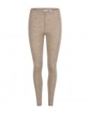 Naisten merinovillasetti, Pitkähihainen t-paita & leggingsit, 1x1 ribbi