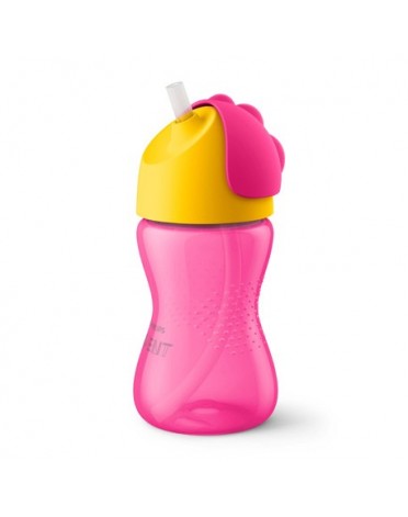 Philips AVENT, Bendy-pillimuki, Vaaleanpunainen / keltainen, Koko yli 12 kk