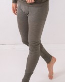 Ensemble homme en laine mérinos – t-shirt manches longues & longjohns, côte 1x1