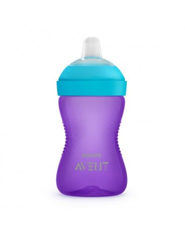 Philips Avent, Tasse à bec avec bec anti-morsure,  violet / bleu,  ge 9m +