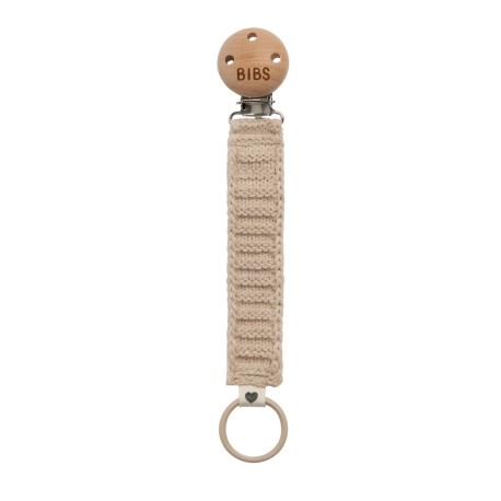 BIBS Paci vlecht,  Speenkoord, Vanilla